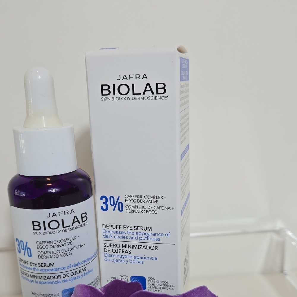 JAFRA Biolab Depuff Eye Serum 1 oz • Caffeine + EGCG • Anti-Puffiness - Picture 2 of 4